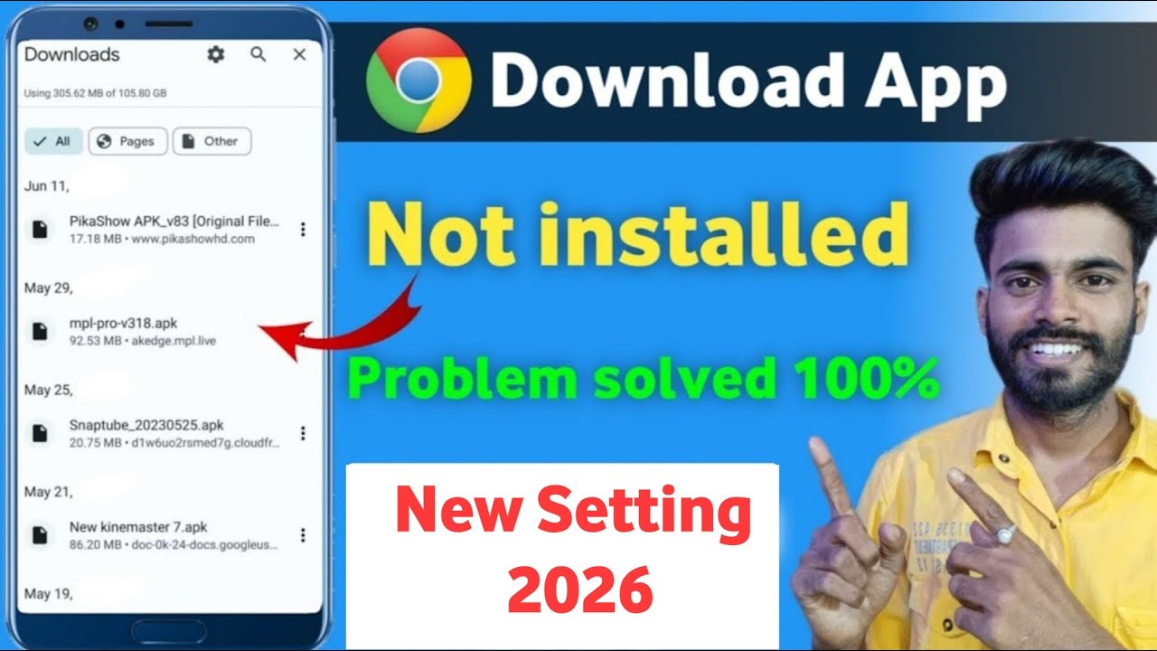 Chrome se app install nahi ho raha hai 2025 | Chrome app not installed problem