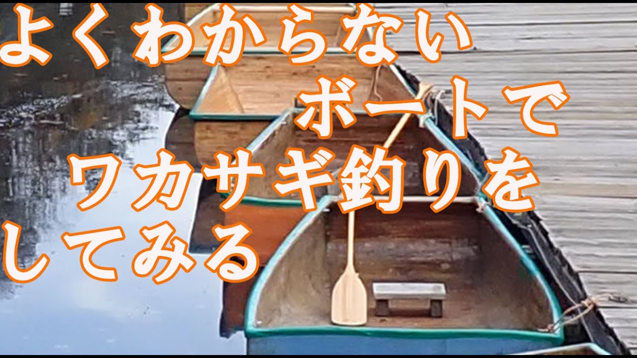 【釣り】よくわからないボートでワカサギ釣りをしてみる【名栗湖（有馬ダム）／埼玉県】