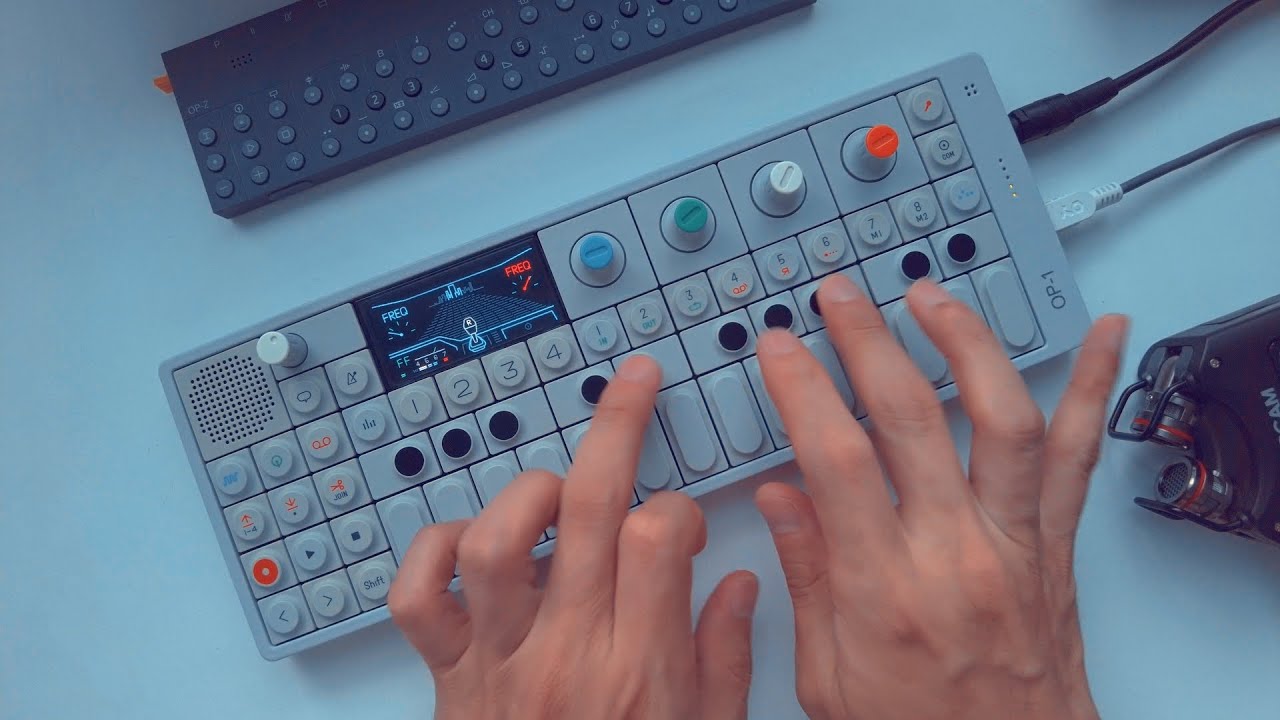 "RING" MAKING BEAT | OP-1 TEENAGE ENGINEERING | DETROIT 