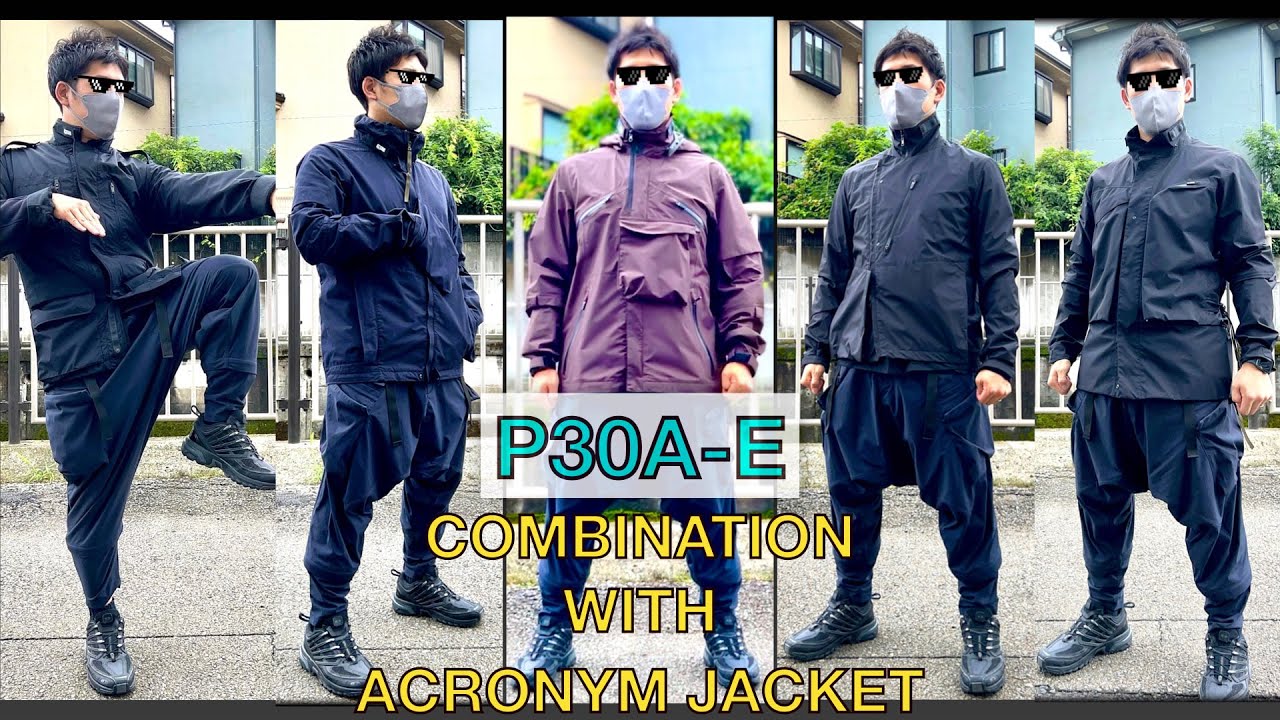 P30A-E and ACRONYM jacket combination