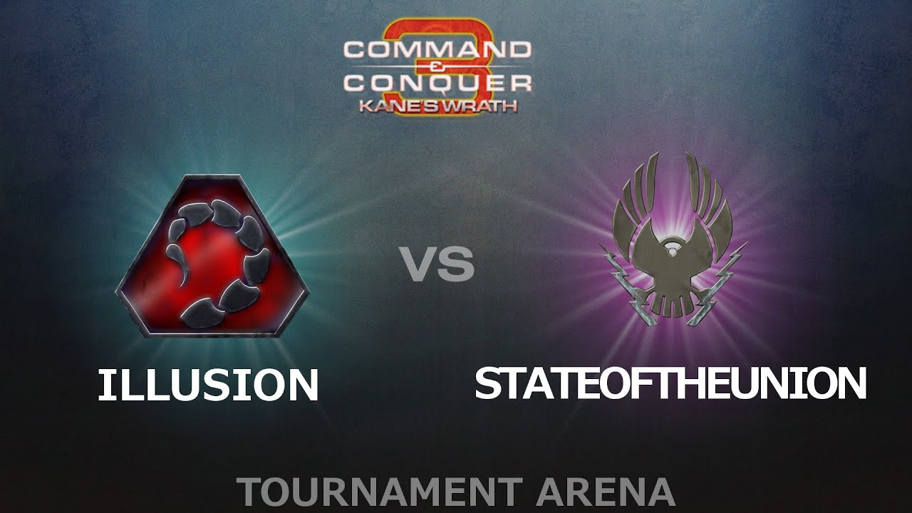 C&C3: Kane's Wrath 1v1 - iLLusion (NOD) vs. StateoftheUnion (ZCM)