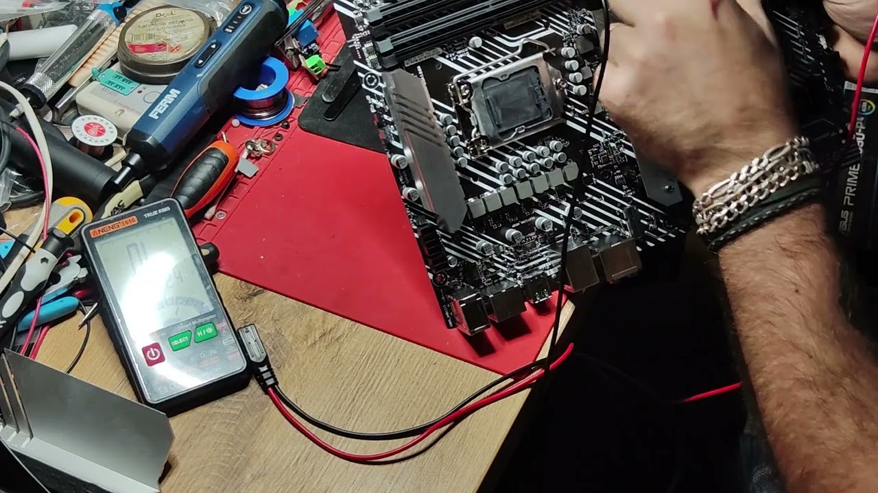 PŁYTA ASUS PRIME Z590 P MARTWA WYMIANA MOSFETA