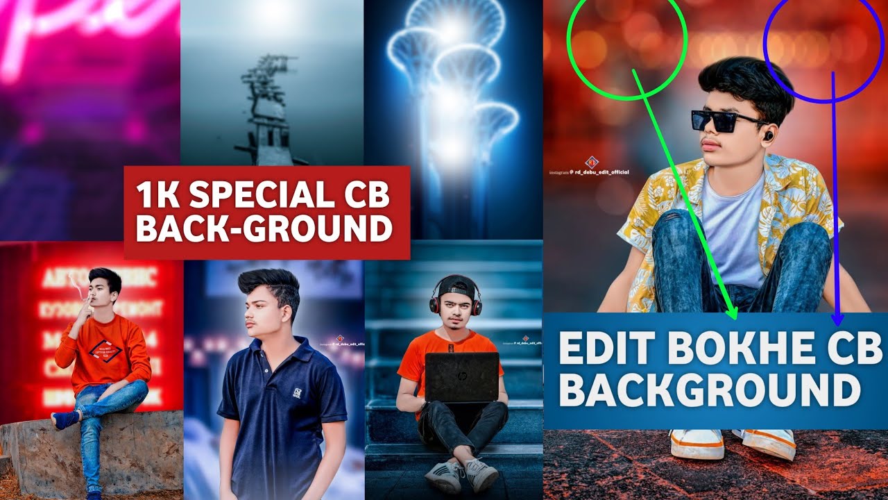 CB BACKGROUND KAISE BANAYE || HOW TO MAKE CB BOKHE BACKGROUND