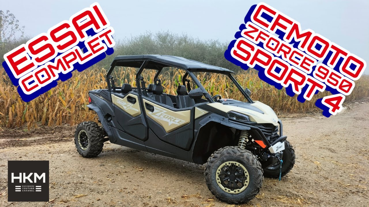 CFMOTO ZFORCE 950 Sport 4 : Essai complet