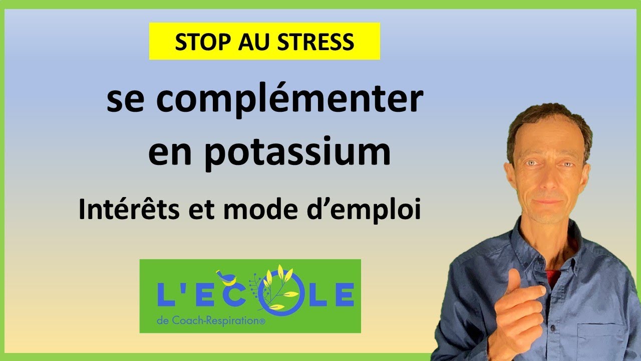 22. Prendre un complément en potassium -