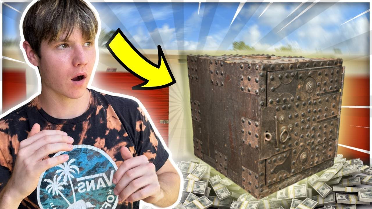 300 YEAR OLD PIRATES SAFE FOUND IN ABANDONED STORAGE UNIT!!