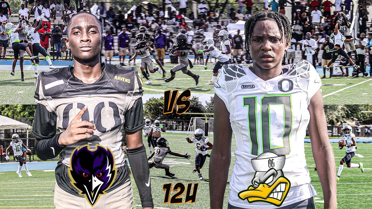 😲 12U Showdown in National Showcase Florida Vs California 🏝️ Miami Gardens Ravens Vs OG Ducks 🏈🔥
