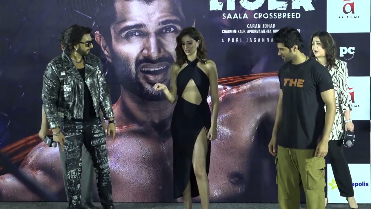 liger Trailer Launch With Vijay Deverakonda, Ananya Pandey And Ranveer singh Part 2
