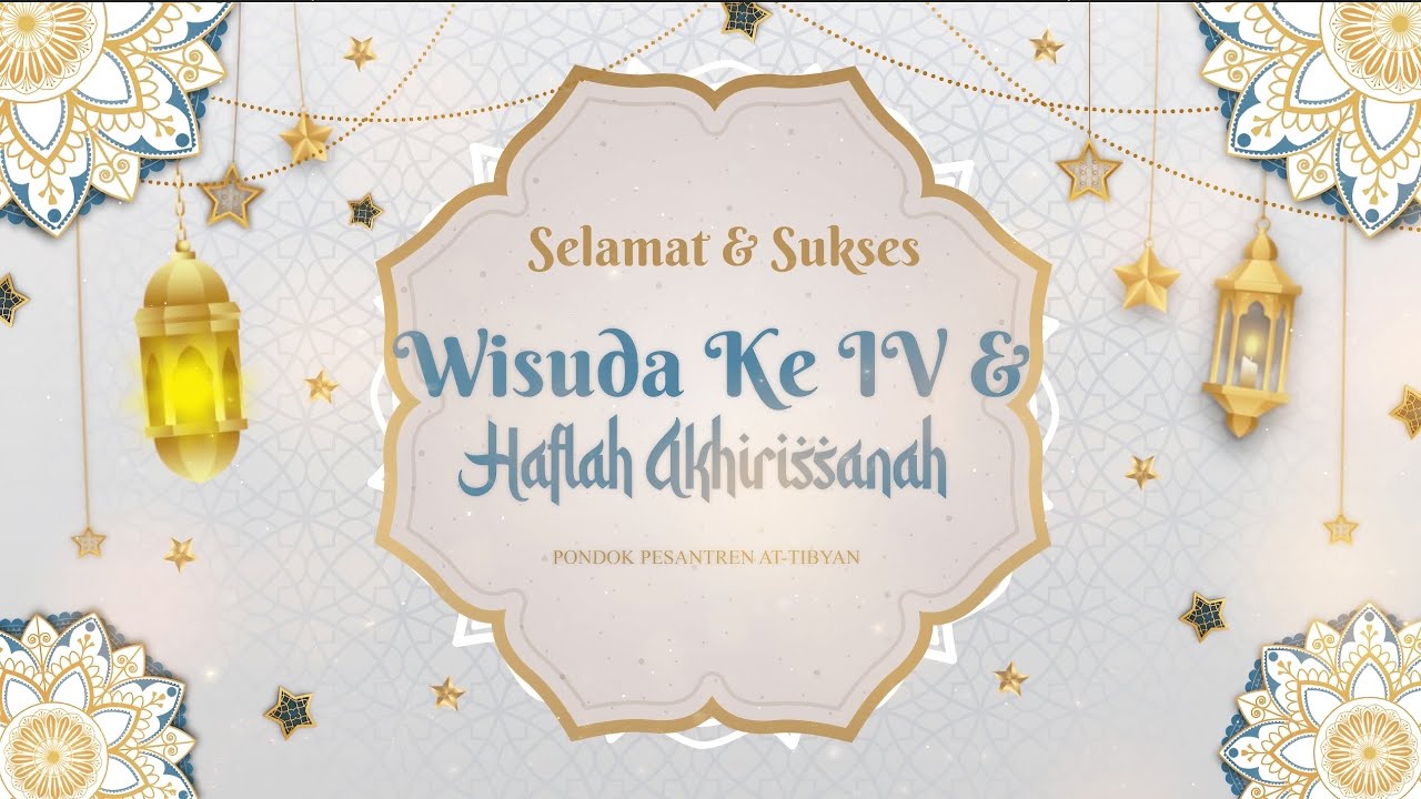 🔴LIVE | Wisuda ke - 4 & Haflah Akhirissanah MDI At-Tibyan Lil Banin Ahad, 23 Februari 2025