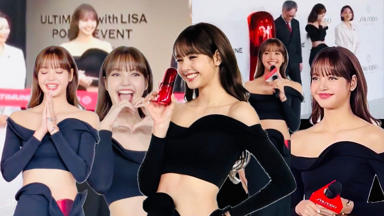 Lisa BLACKPINK Officially Opens SHISEIDO Ultimune Pop-Up in Tokyo – A Global Power Move😱