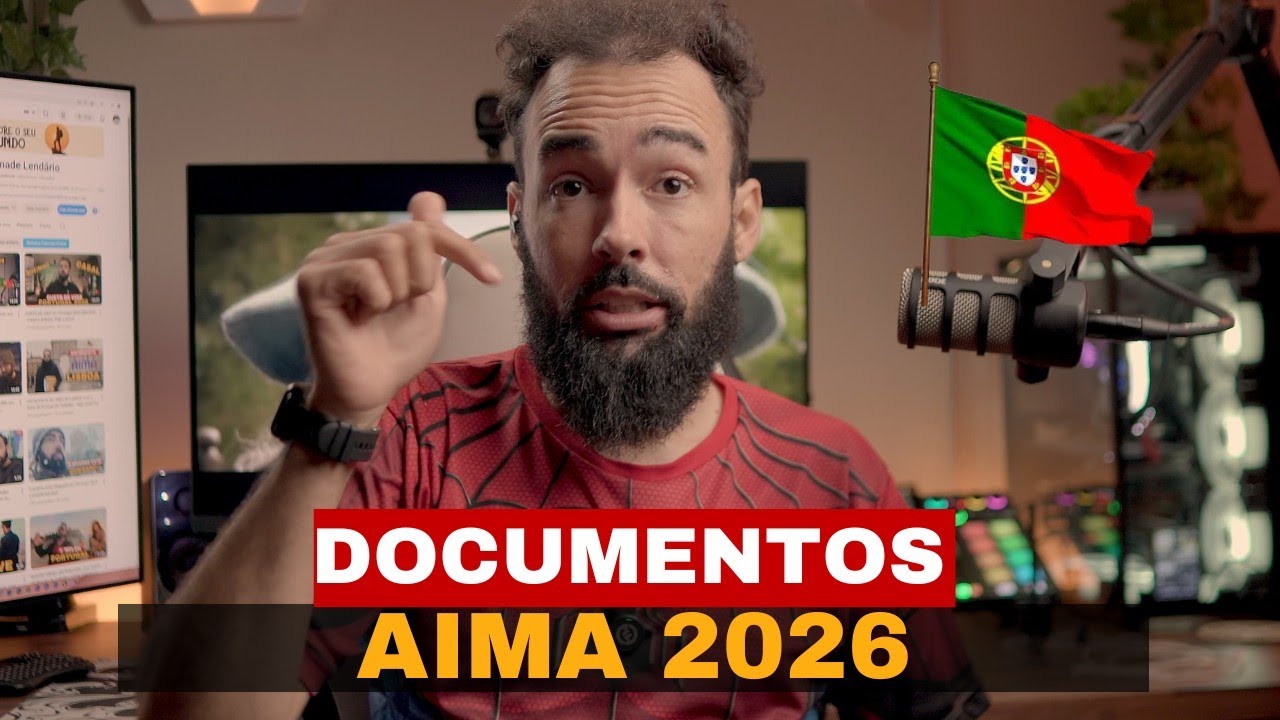 Quais DOCUMENTOS levar na Entrevista na Aima em 2026? Lista COMPLETA