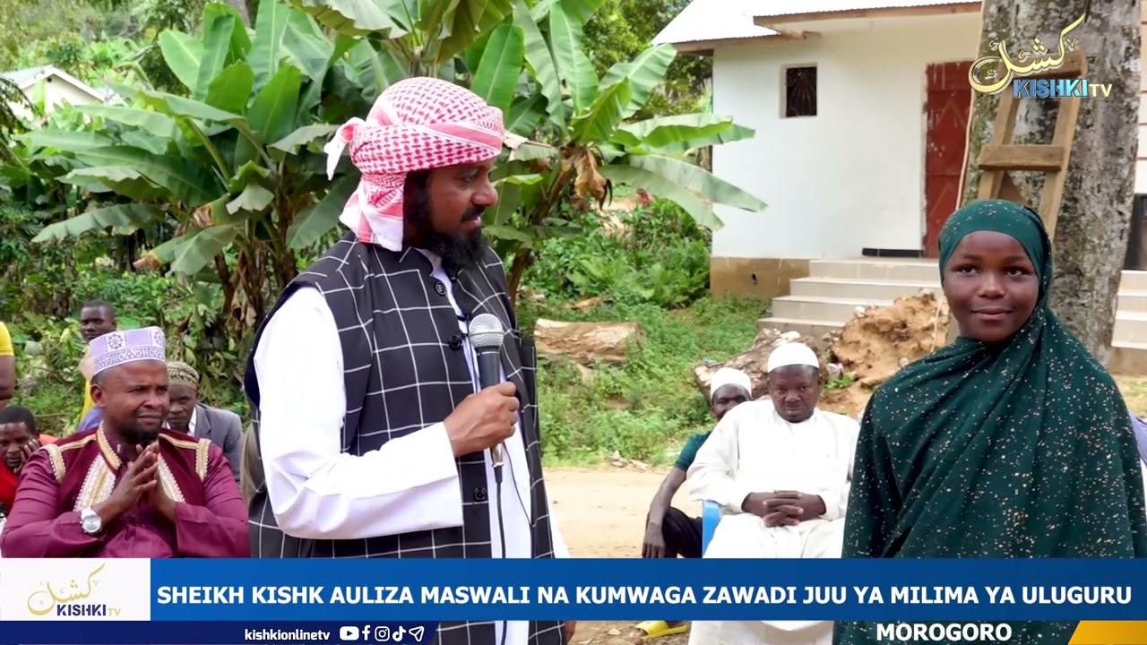 SHEIKH KISHK AWACHEMSHA BONGO WAKAZI WA MILIMANI.