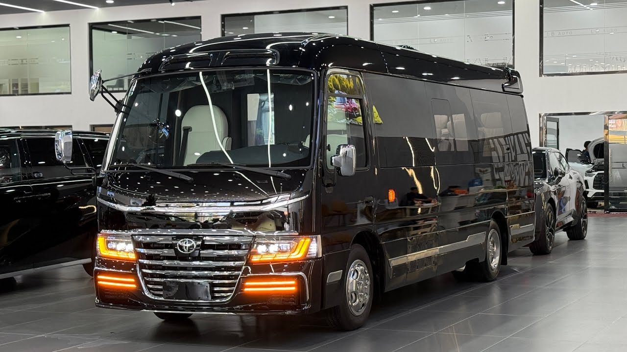 New 2026 Toyota Coaster - Is The Best Commercial Transportation Modified VIP Class Luxury Interior 