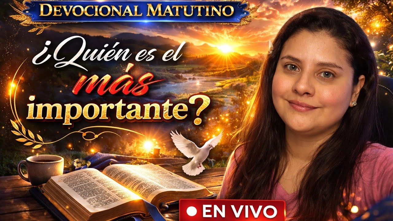 Devocional matutino 🔴En vivo | Servir con amor para agradar a Dios | Marcos | Palabra de Dios