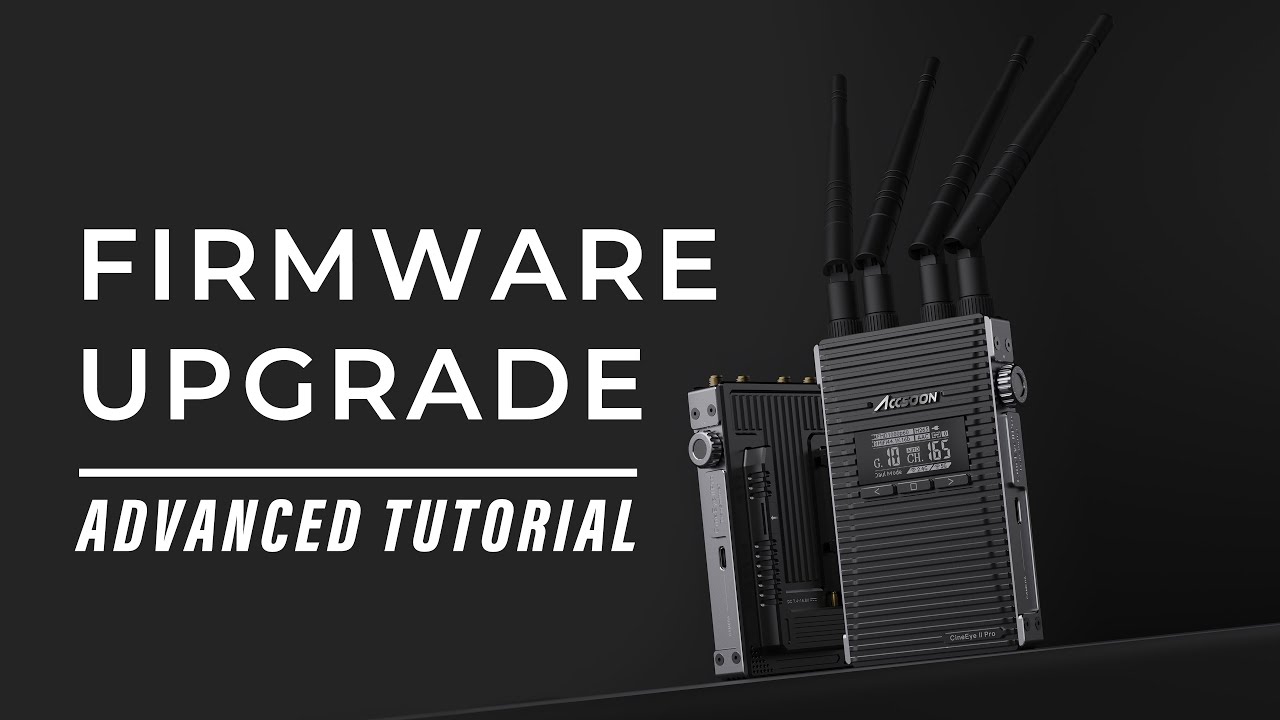 CineEye 2 Pro - Firmware Upgrade Tutorial