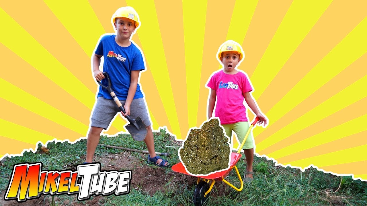Leo y Mikel encuentran ORO en el Jard&iacute;n  Minerales del mundo