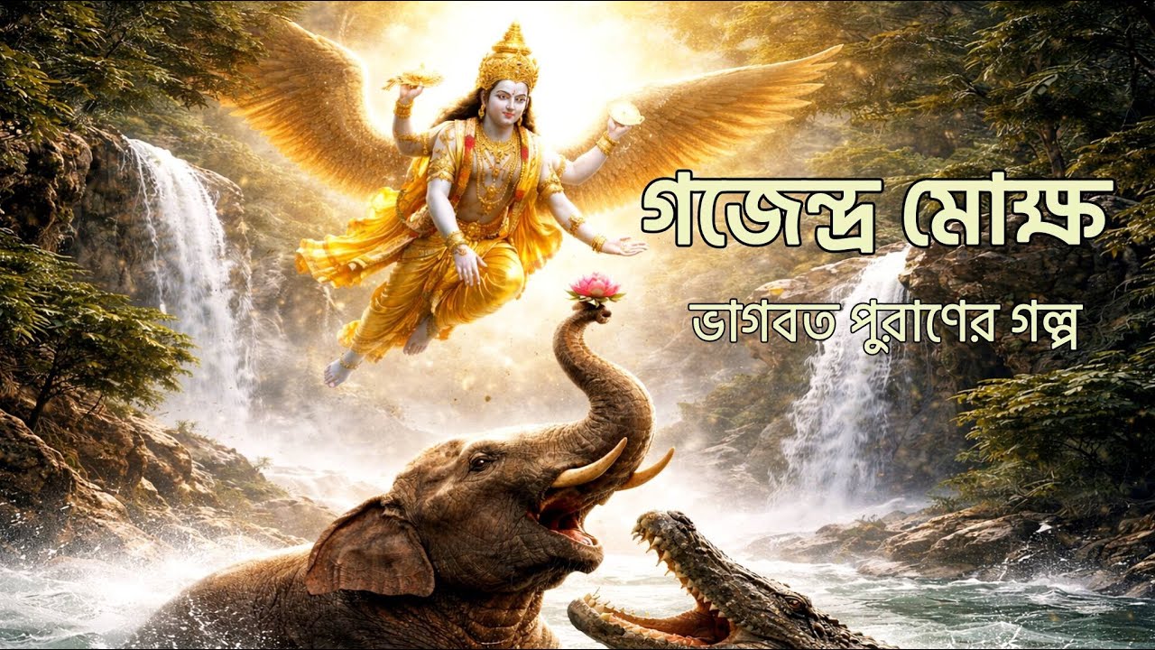 গজেন্দ্র মোক্ষ গল্প | ভাগবত পুরাণের অনুপ্রেরণামূলক কাহিনি