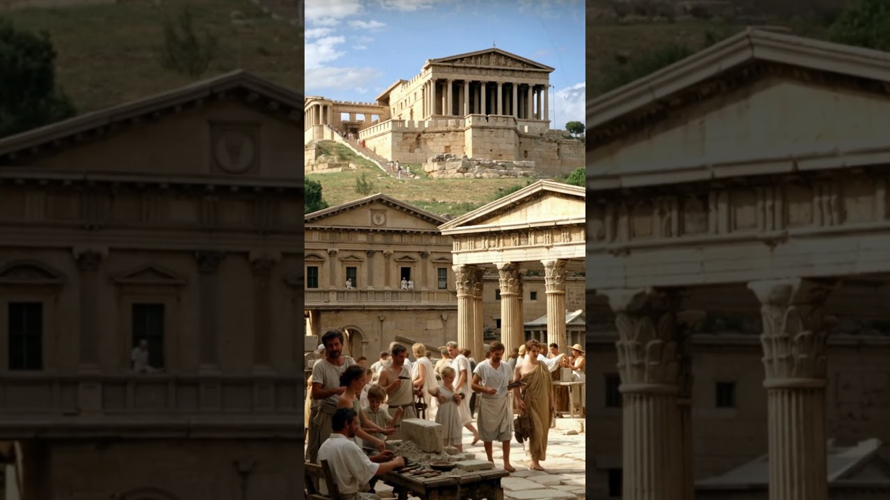 Walking Ancient Athens: A HD Time Travel to the Agora & Parthenon