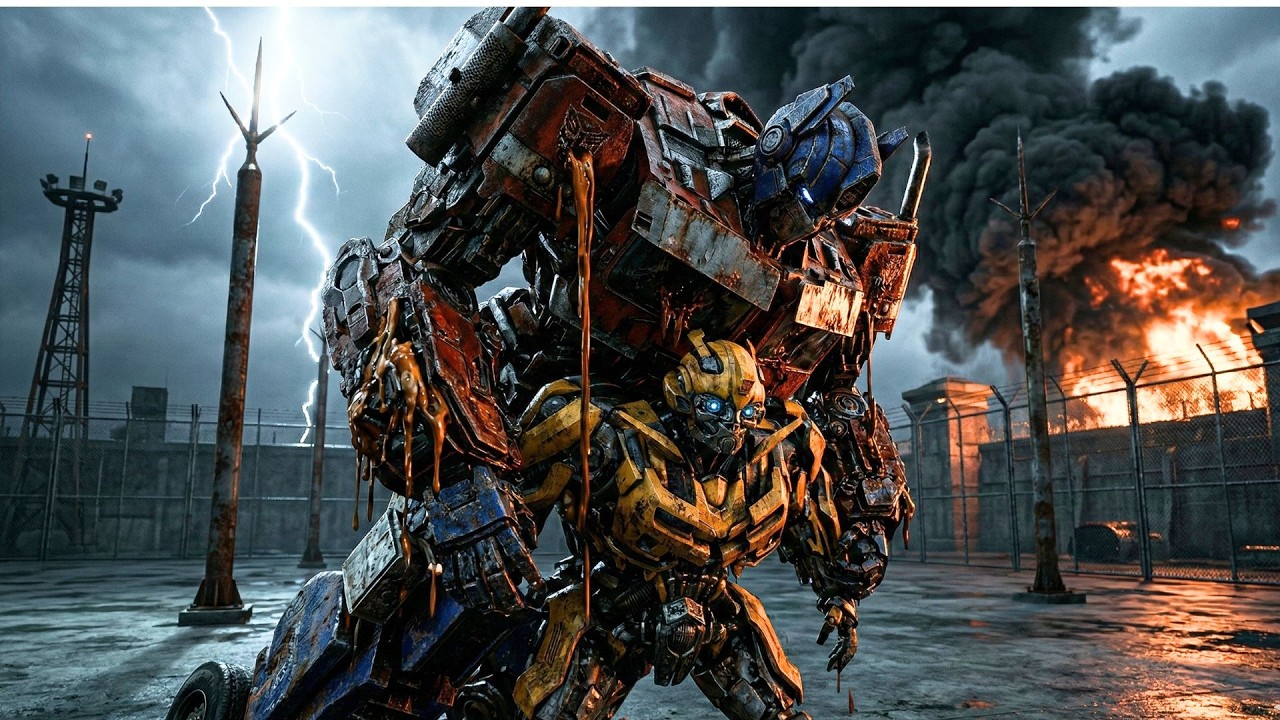 Bumblebee Restoring Tortured Optimus Prime (Decepticon Capture): 1500 Hours in 18 Minutes | ASMR