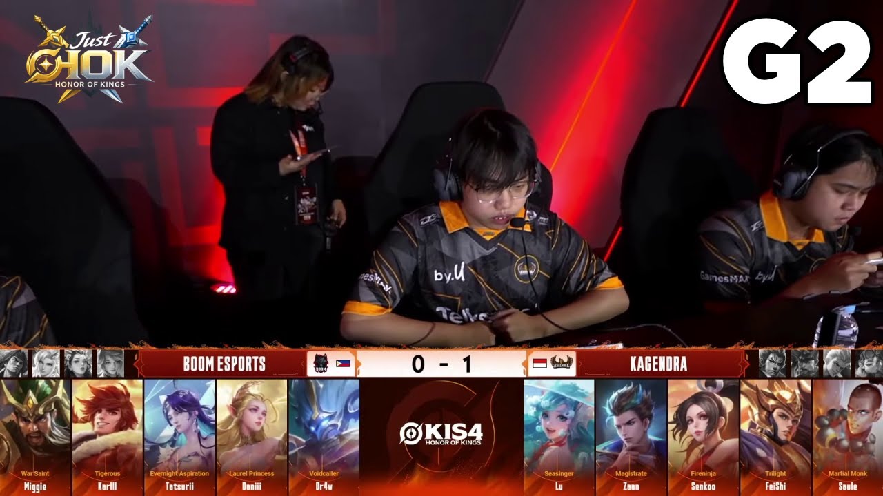 KAGE vs BOOM - GAME 2 | GROUP STAGE DAY 4 | HOK Invitational Season 4