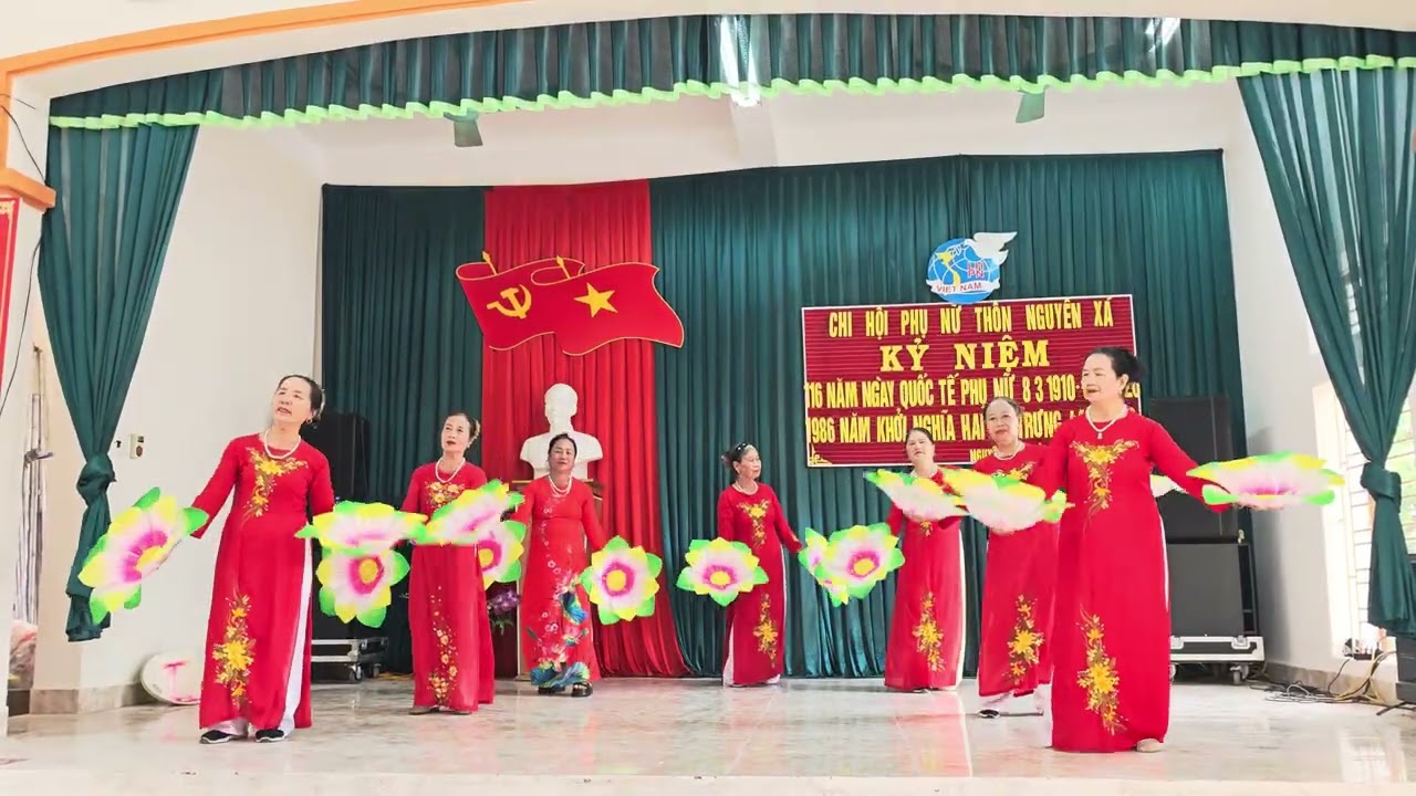 Múa : Việt Nam ơi mến yêu vô cùng.   Nguyên Xá,Quỳnh Hội.