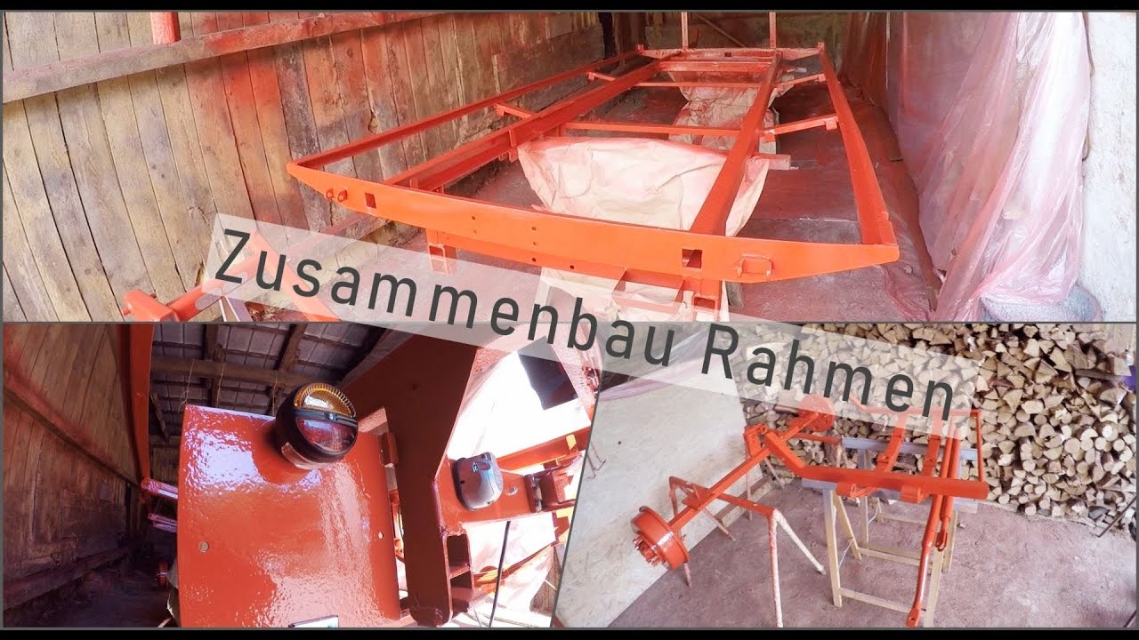 Ackerwagen | Restauration Part 4 | Rahmen zusammenbauen | Kaufempfehlung Hella Nachbau?