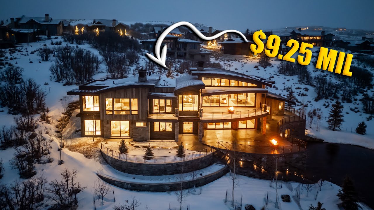 Touring A $9,250,000 Estate In The Promontory Club of Park City, UTAH
