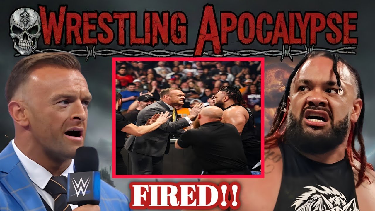 BREAKING NEWS‼️ NICK ALDIS FIRES JACOB FATU AFTER SMACKDOWN ALTERCATION...