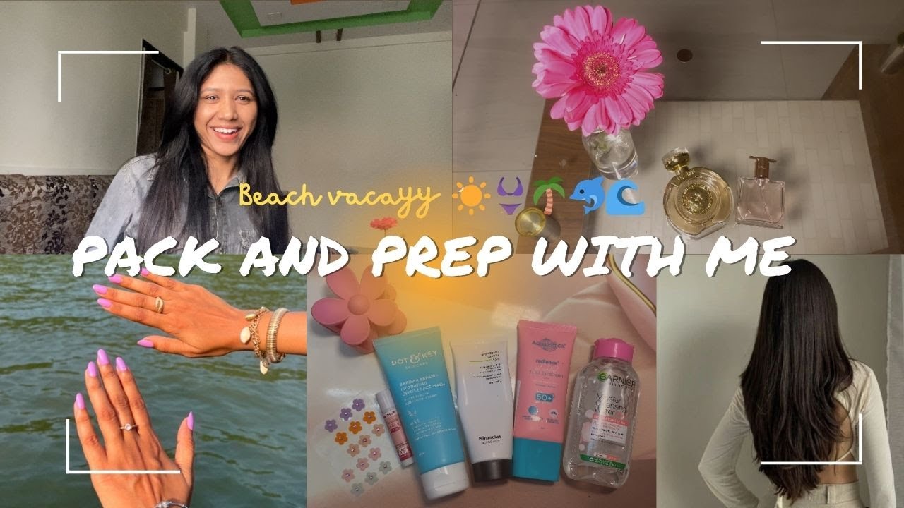Pack and prep with me for beach vacation| GOKARNA