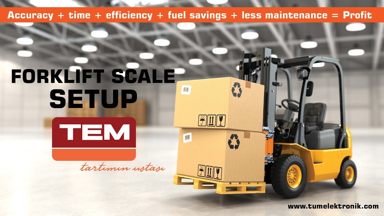 FORKLIFT SCALE SETUP