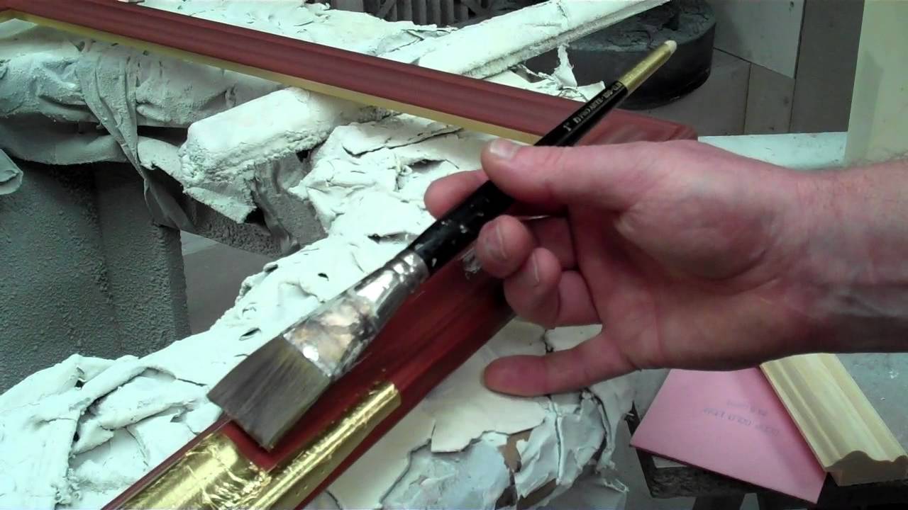 Gilding Lesson4 leafing Video6b laying pt2