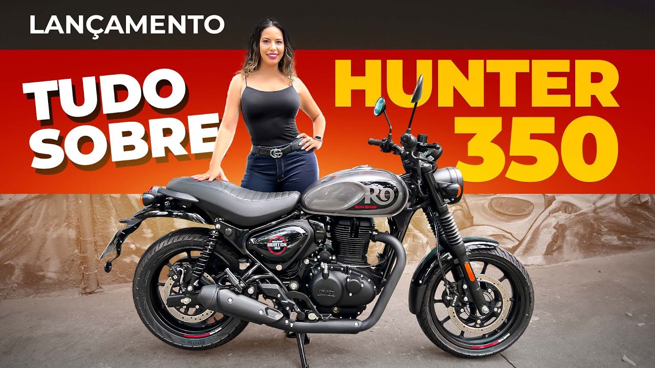 TESTE HUNTER 350 PREÇO, CORES E DESEMPENHO ROYAL ENFIELD HUNTER 350 | LANÇAMENTO