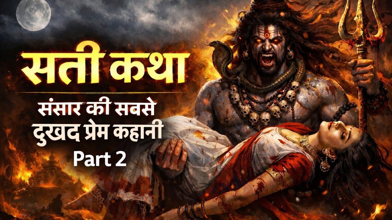 सती कथा की असली सच्चाई Part 2 | सती माता का जन्म,विवाह,मृत्यु और पुनर्जन्म | Sati Katha Hindi Story 
