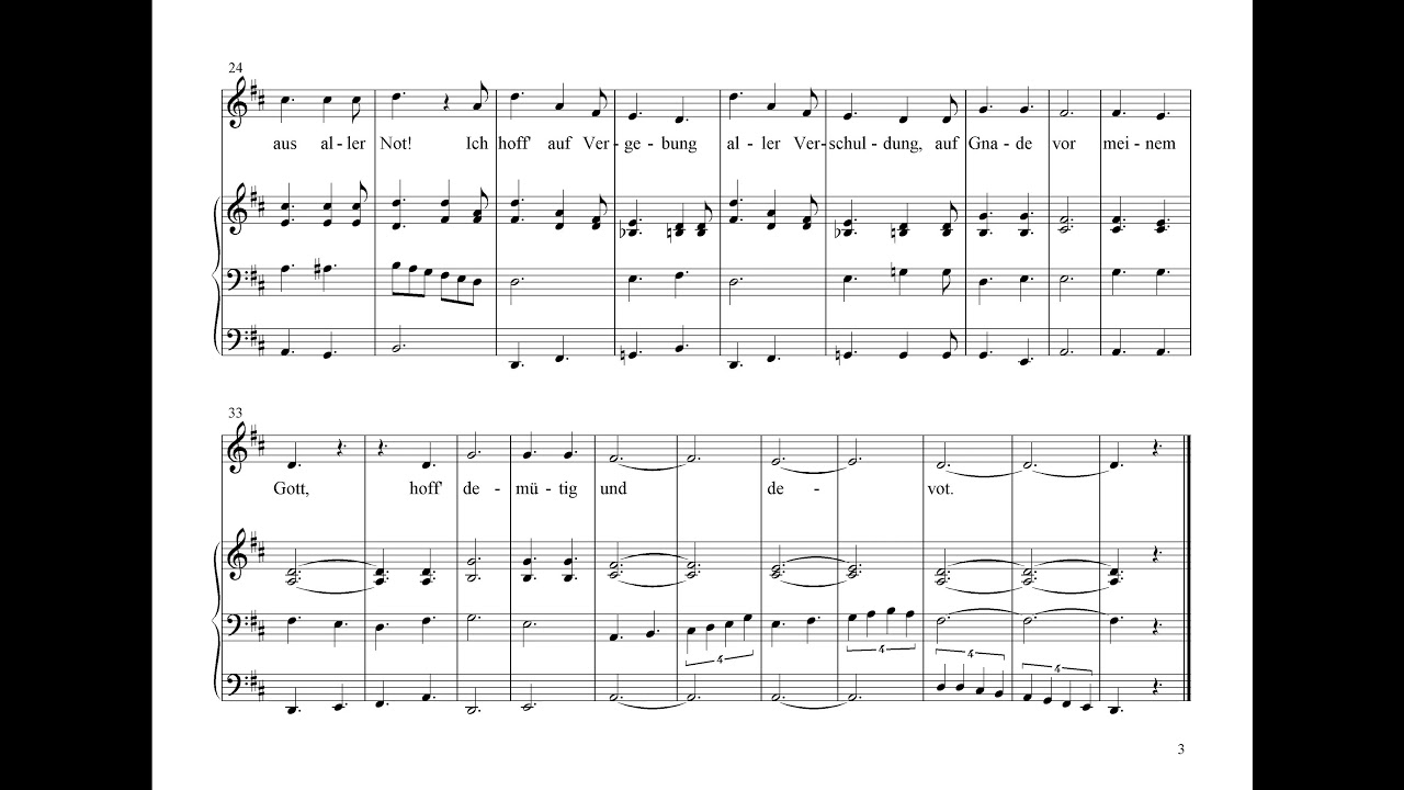 Aus der Tiefe ruf ich dich. Psalm 130, Musik-Gesang: Wilfried Michl