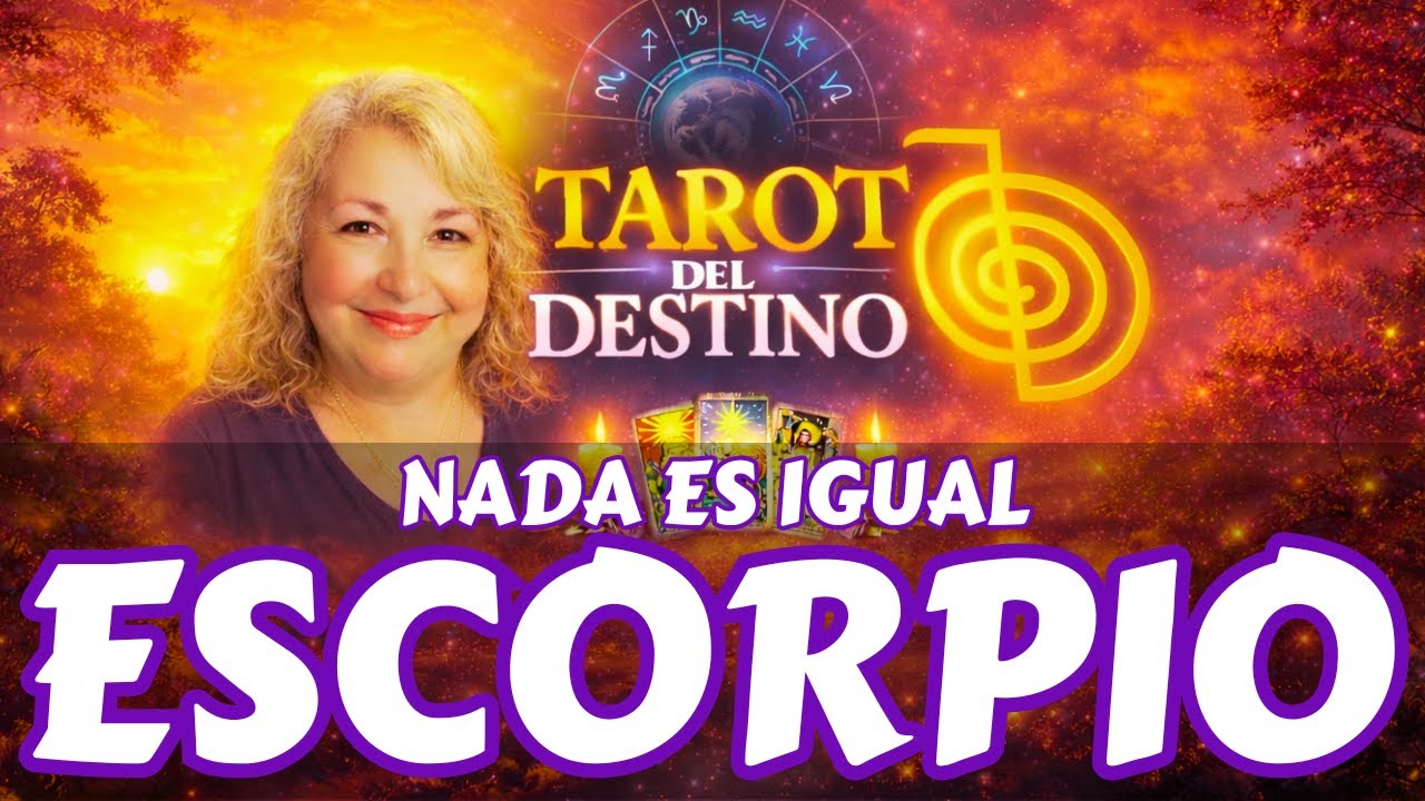 ESCORPIO ♏ SIENTES NOSTALGIA… PERO TODO HA CAMBIADO YA | Tarot del Destino #escorpio