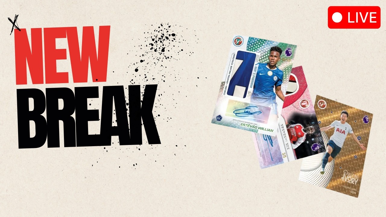 BIG Breaks #806 Pristine EPL & #807 NBA INCEPTION TOPPS