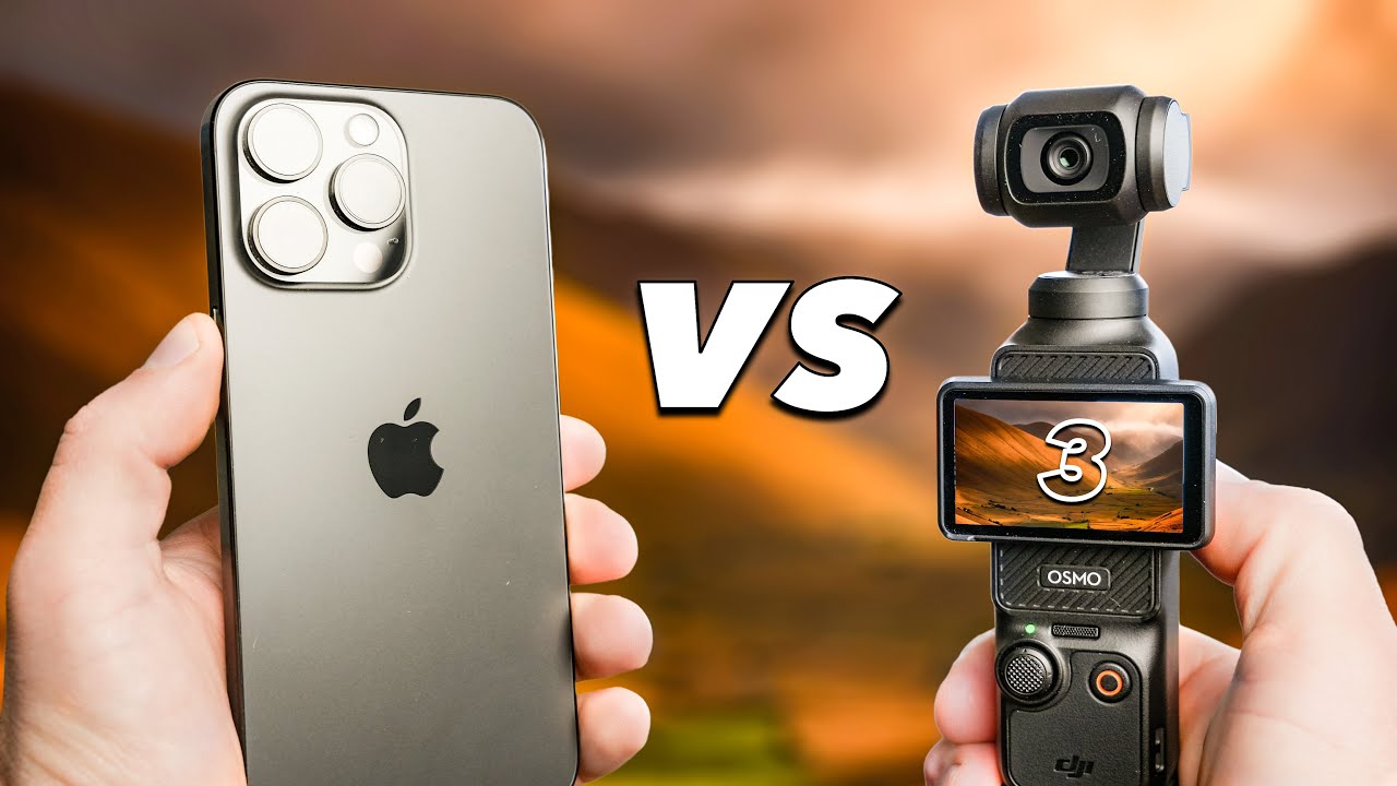DJI Pocket 3 против iPhone 15 Pro Max: ЛУЧШАЯ мобильная камера 2024 года!