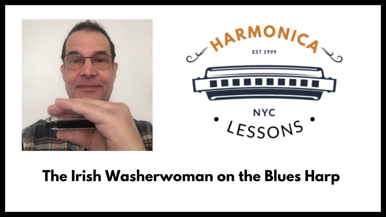Learn to Play The Irish Washerwoman - on a Key of A Blues Harmonica