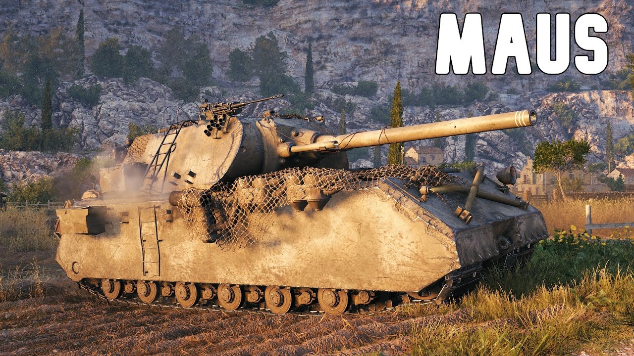 World of Tanks Maus - Unstoppable in Both Offense and Defense.