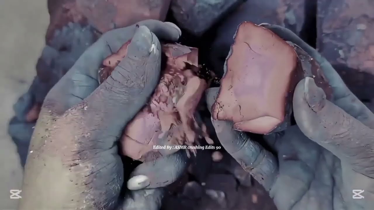 Pure Dusty Gym Chalk ASMR | Relaxing Crunch & Crush Sounds