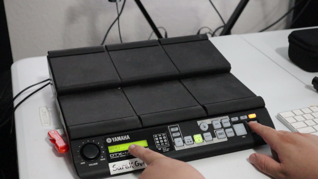 Yamaha DTX Multi-12: Importing 16-bit WAV files to DTX