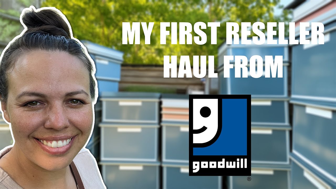 My First eBay Reseller Haul from Goodwill