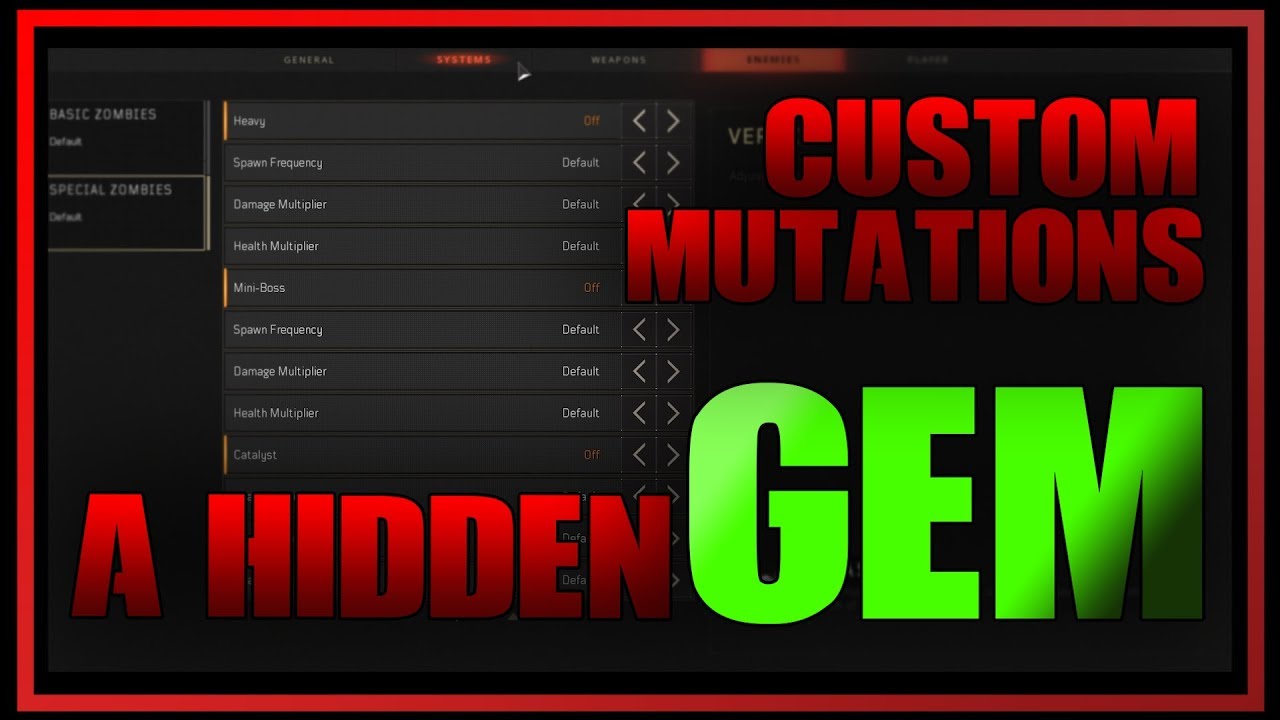 Custom Mutations - The MOST overlooked feature of BO4 Zombies