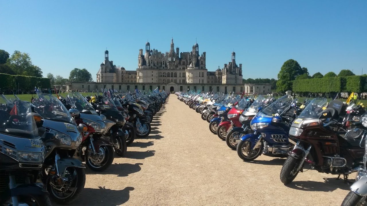 Goldwing Club de France - Vendôme 2017 / Château de Chambord