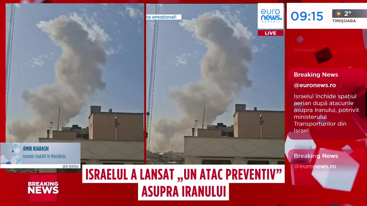 Amir Kiarash, iranian stabilit în România: Experții militari sunt sceptici privind căderea regimului
