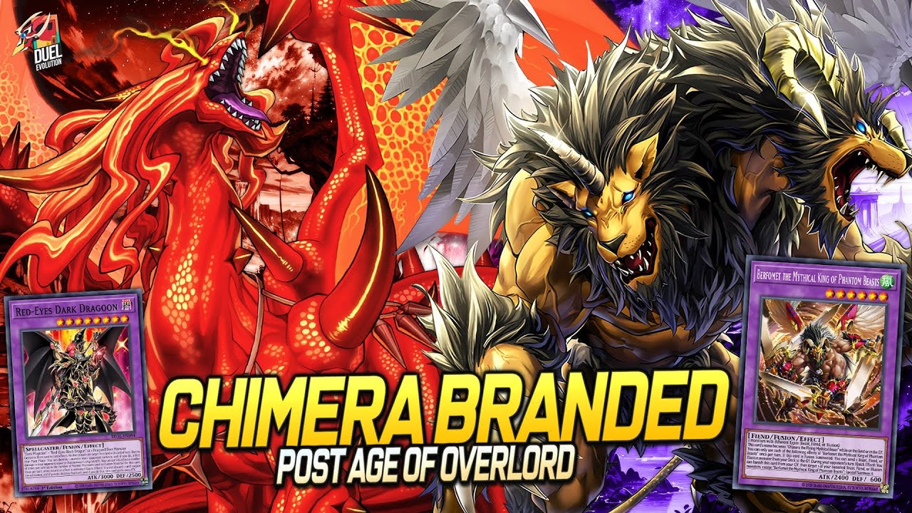 Chimera ft Branded Post Age of Overlord| EDOPRO | Replays 🎮 + Decklist ✔️