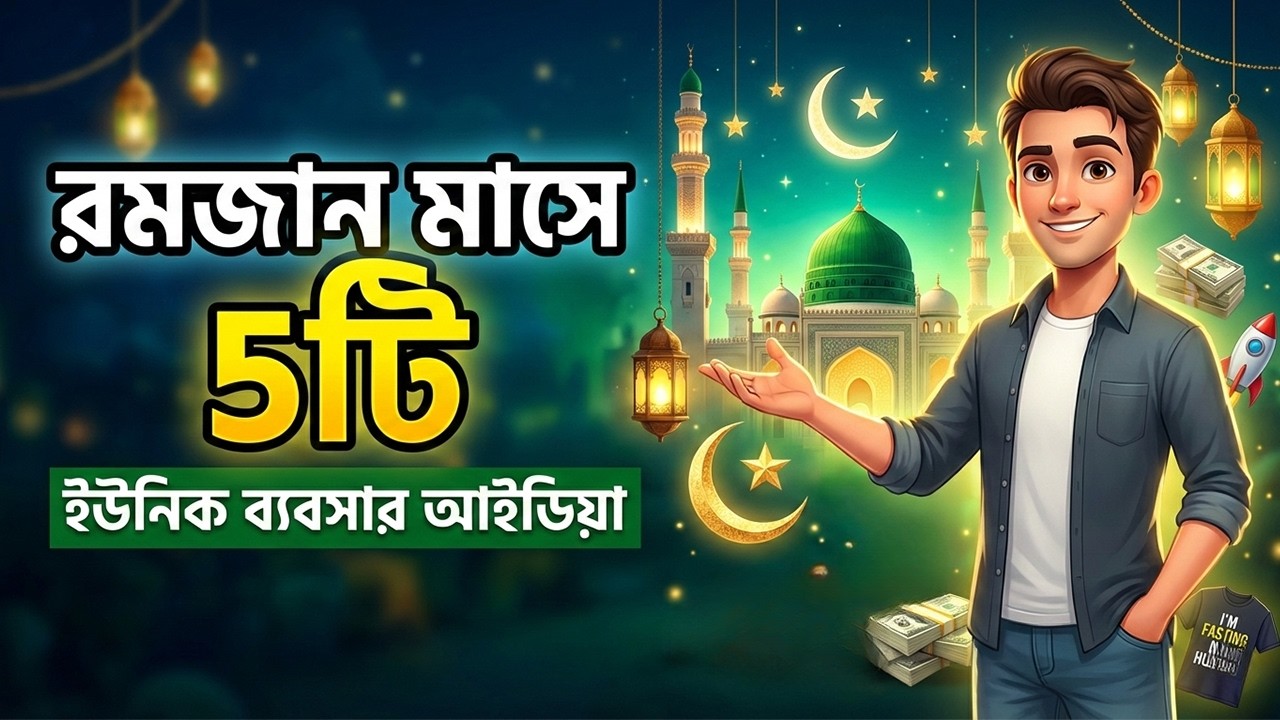 রমজানে শুরু করুন এই ৫টি লাভজনক ব্যবসা | Low Investment High Profit Business Idea