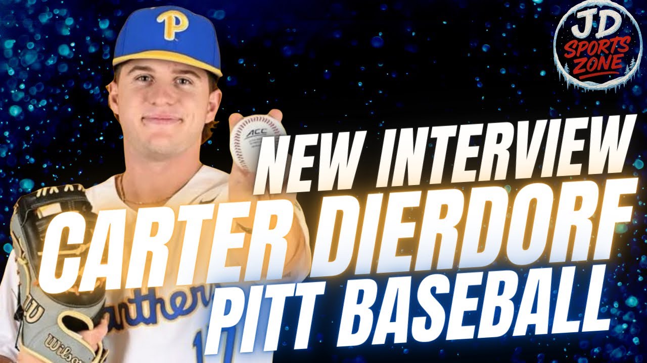 Pittsburgh Panthers First Baseman Carter Dierdorf Joins the Show