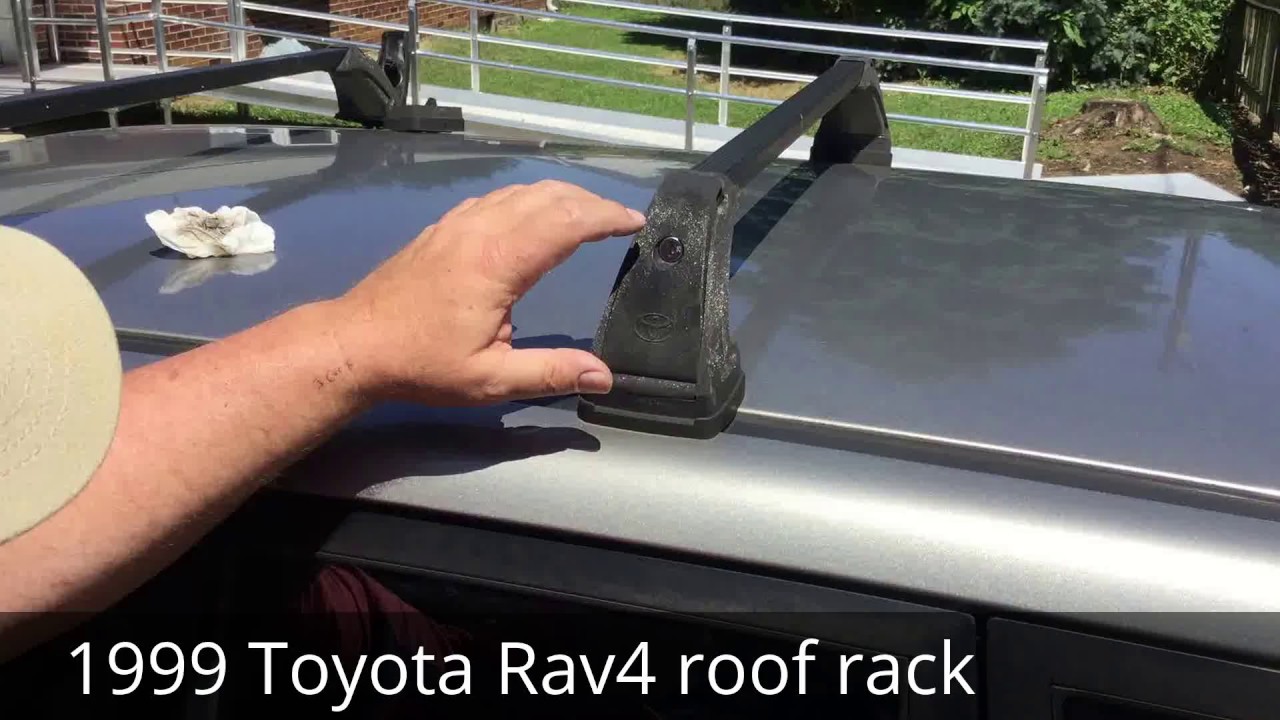 How to remove/adjust 1999 Toyota Rav4 roof racks?