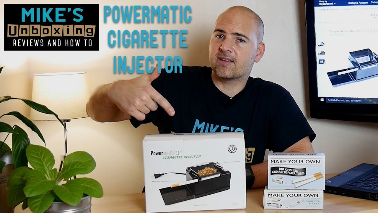Powermatic 2 Plus Automated Cigarette Injector RYO Machine Unboxing